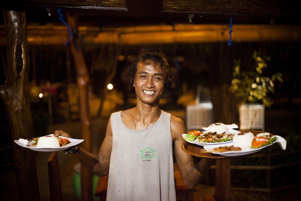Ana Warung & Bungalows Gili Meno Exteriér fotografie