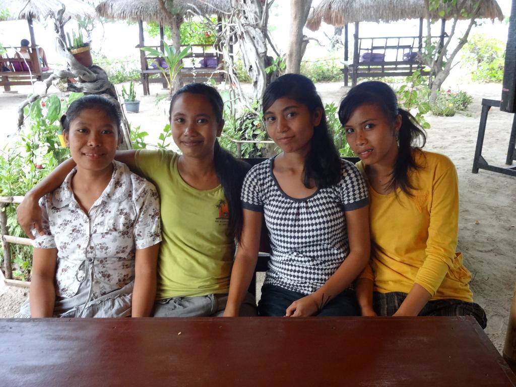Ana Warung & Bungalows Gili Meno Exteriér fotografie